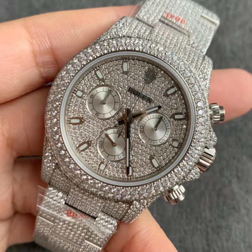 Rolex Daytona Full Diamonds